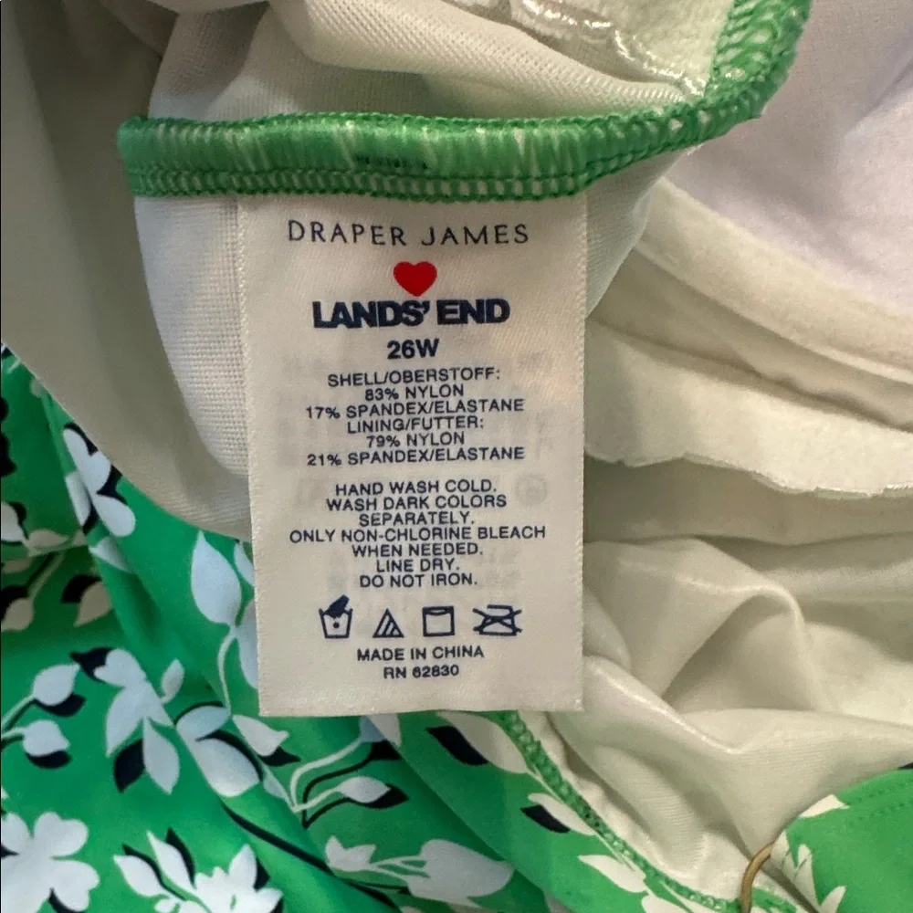 Draper James 💜 Lands End 26W Swim - Picture 4 of 4